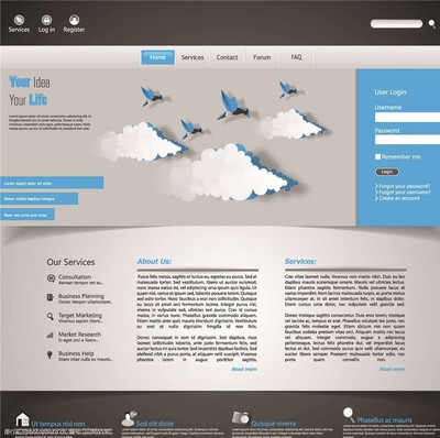 從模板到創意 探索網頁與網站設計的視覺藝術